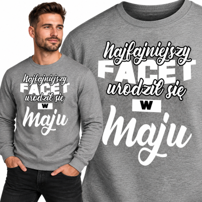 LONGSEEVE ŚMIESZNY  NAJFAJNIEJSZY FACET